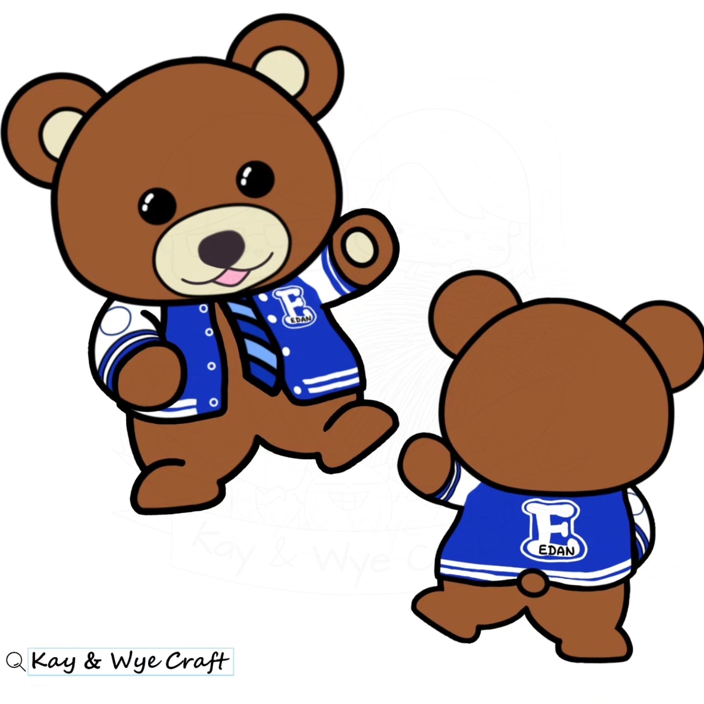 Mirror Edan Bear E Homemade Products 呂爵安小諧星啤啤熊手製產品