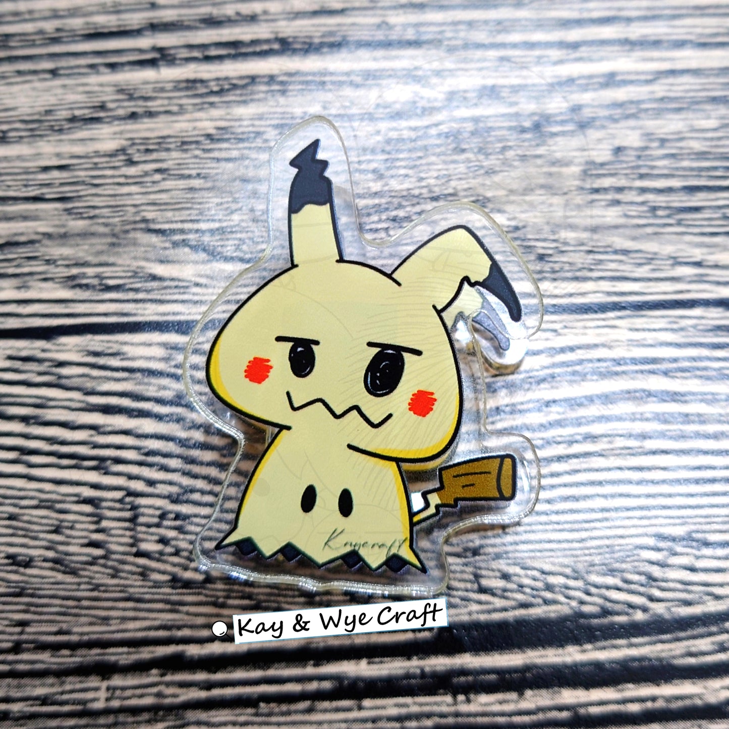 Pokémon Clip 寵物小精靈亞卡力膠夾仔