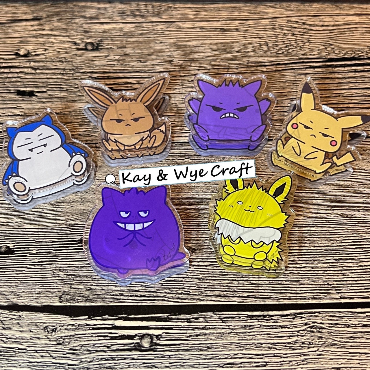Pokémon Clip 寵物小精靈亞卡力膠夾仔