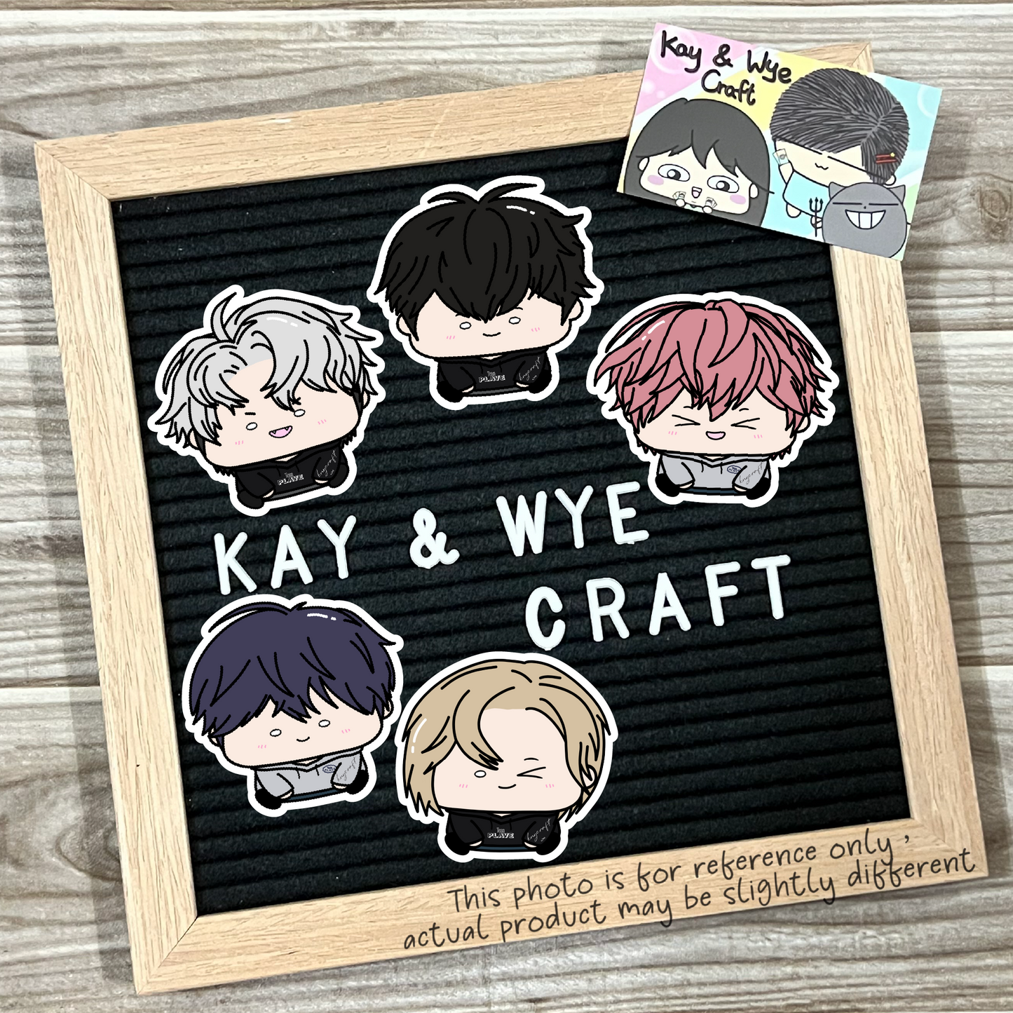 Plave Homemade Stickers Plave手製貼紙