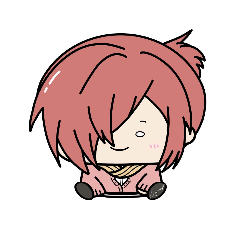 Toilet-Bound Hanako-kun Homemade Sticker 地縛少年花子君手製貼紙