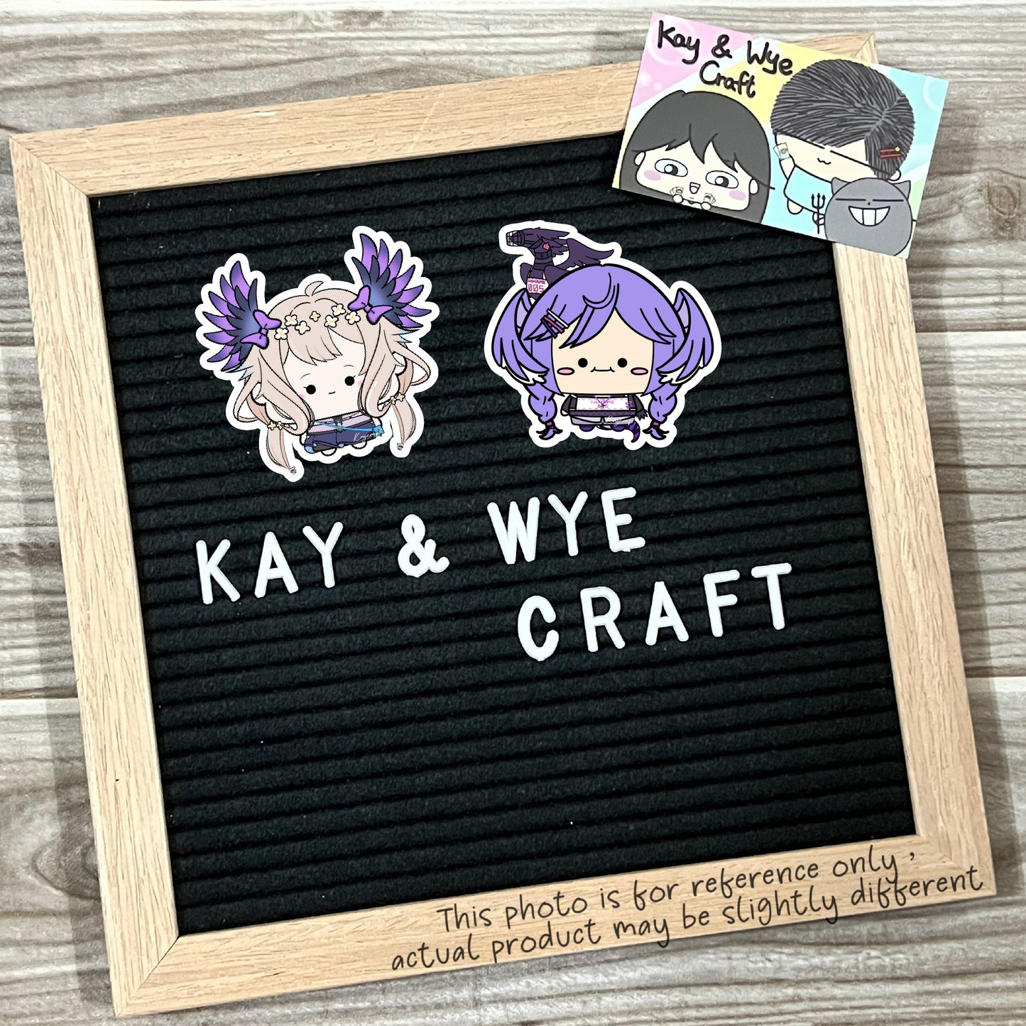 Vtuber Homemade Stickers Vtuber手製貼紙