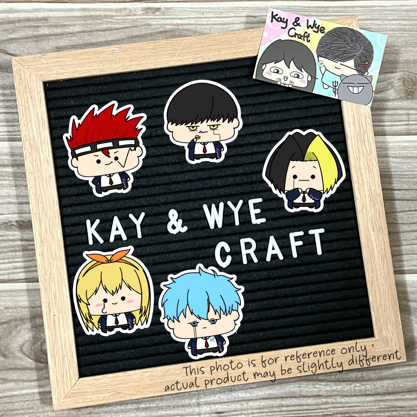 Mashle: Magic and Muscles Homemade Stickers 肌肉魔法使-MASHLE-手製貼紙