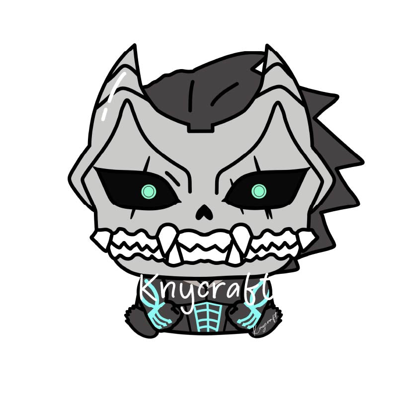 Kaiju No.8 Homemade Stickers 怪獸8號手製貼紙