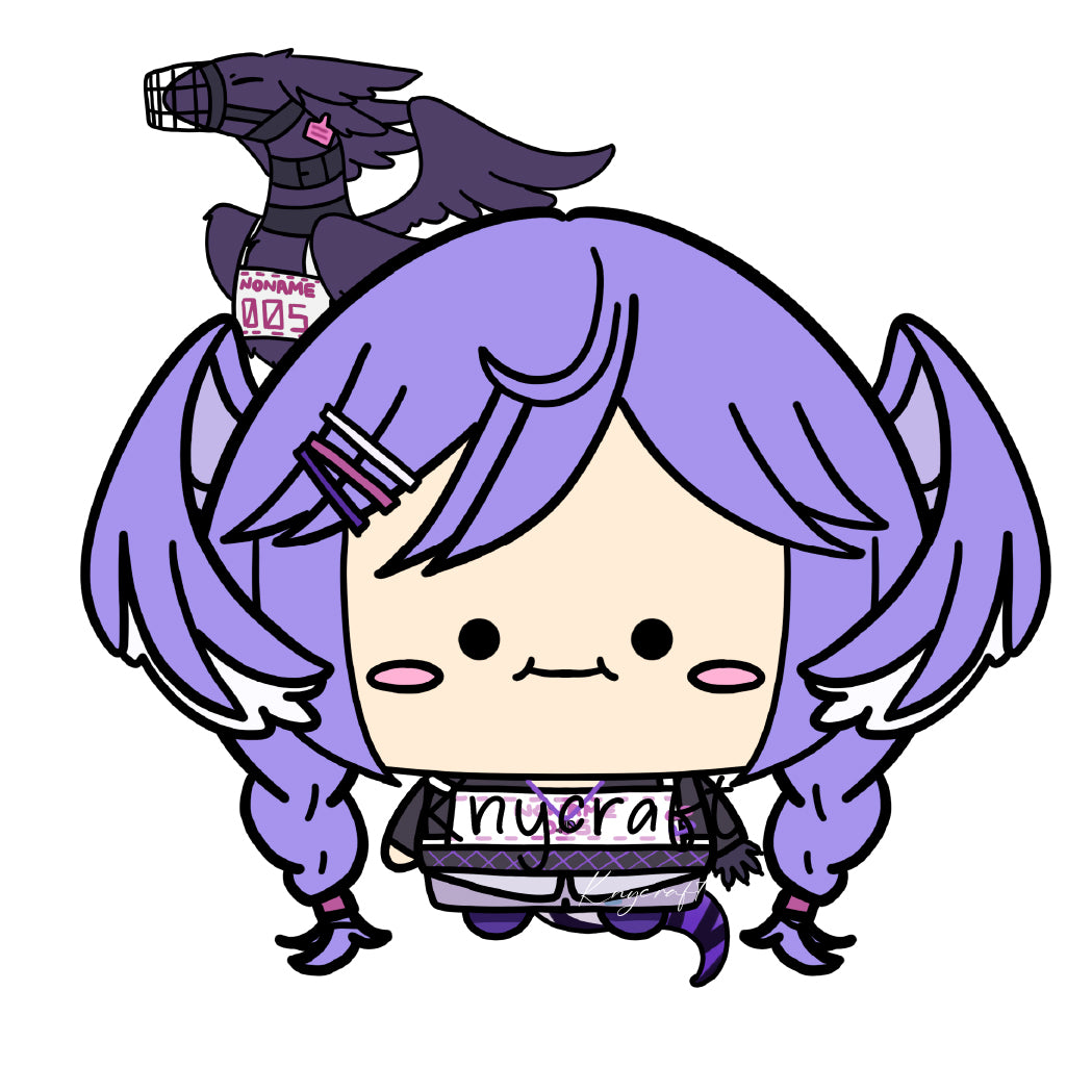 Vtuber Homemade Stickers Vtuber手製貼紙
