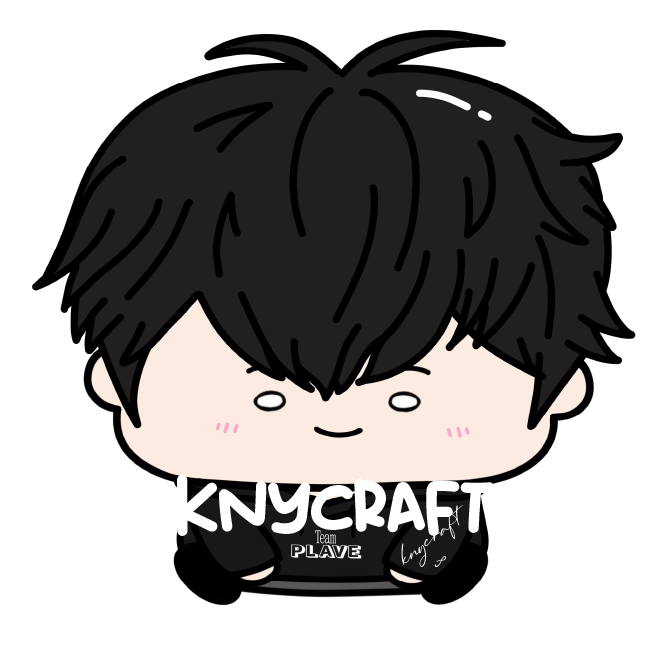 Plave Homemade Stickers Plave手製貼紙