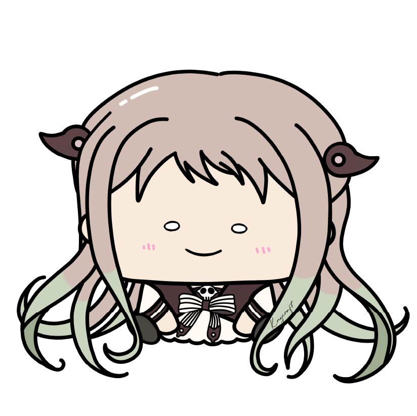 Toilet-Bound Hanako-kun Homemade Sticker 地縛少年花子君手製貼紙