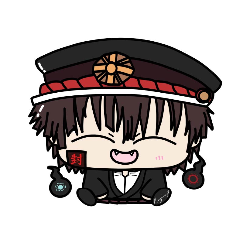 Toilet-Bound Hanako-kun Homemade Sticker 地縛少年花子君手製貼紙