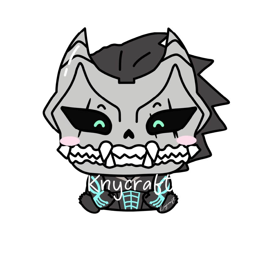 Kaiju No.8 Homemade Stickers 怪獸8號手製貼紙