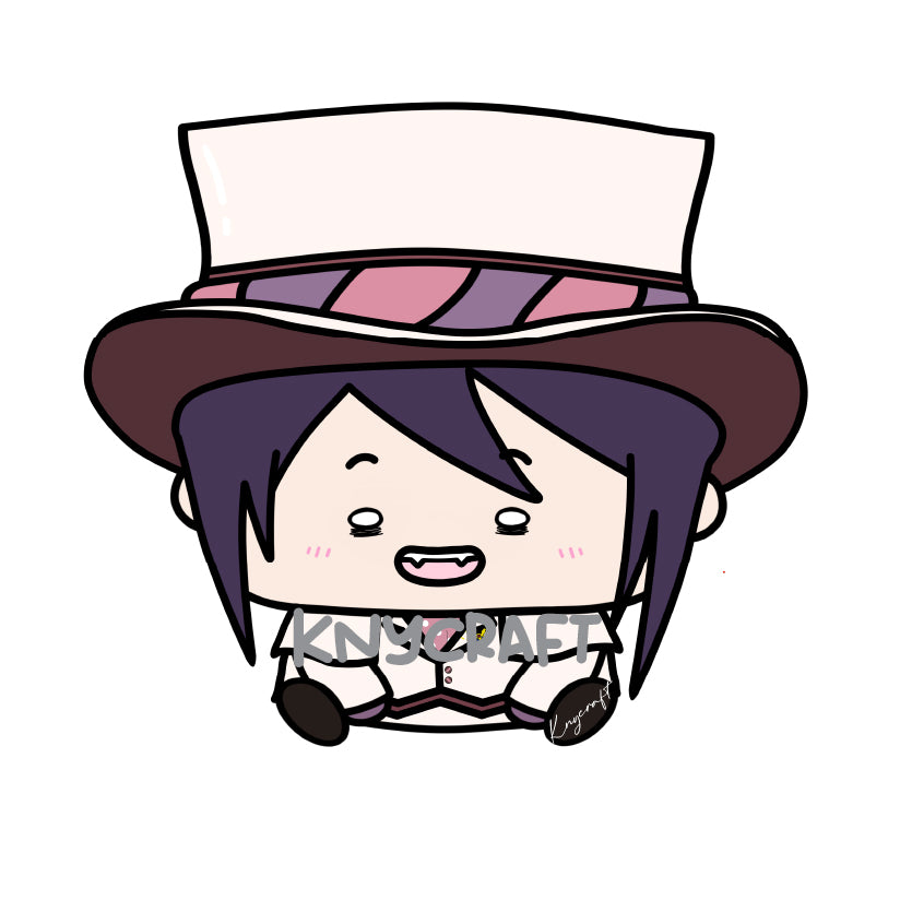 Blue Exorcist Homemade Stickers 青之魔法師手製貼紙