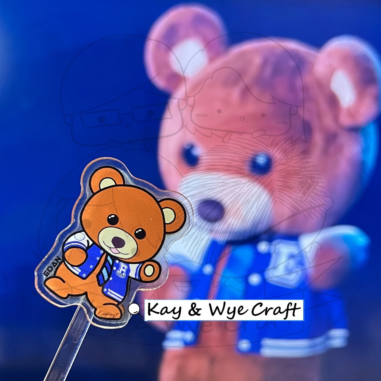 Mirror Edan Bear E Homemade Products 呂爵安小諧星啤啤熊手製產品