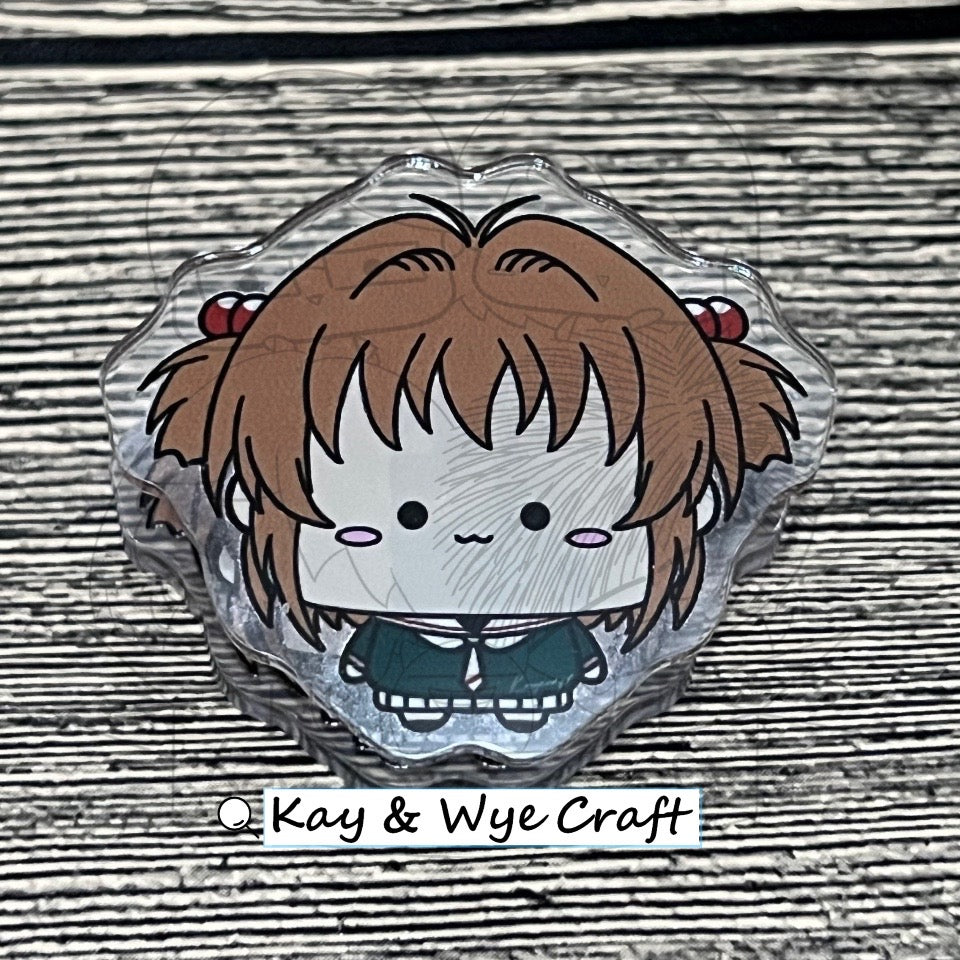 Cardcaptor Sakura Clip 百變小櫻庫洛魔法使亞卡力膠夾仔