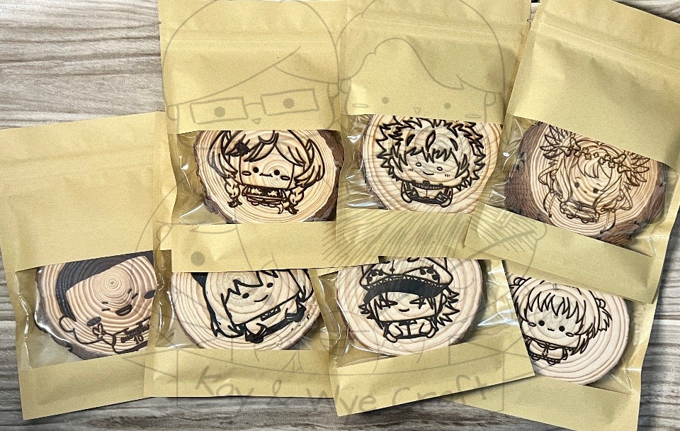 Wooden Handmade Cup Mat