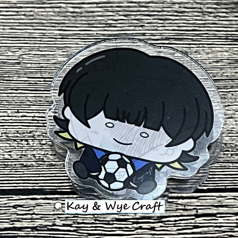 Bluelock Clip 藍色監獄亞卡力膠夾仔