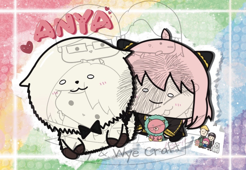 Anime/Vtuber Postcard