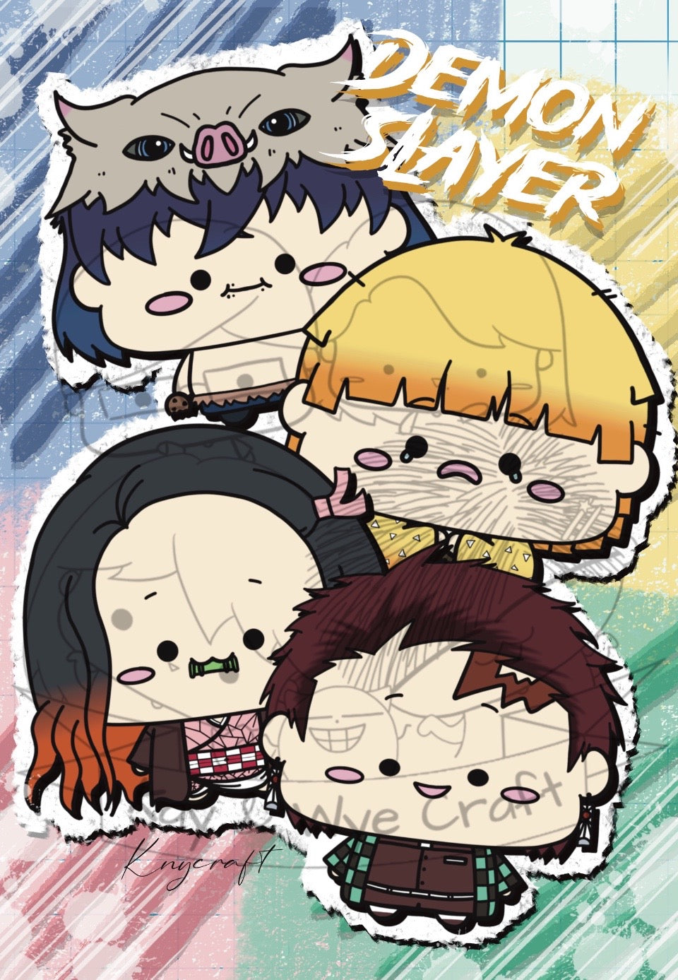 Anime/Vtuber Postcard