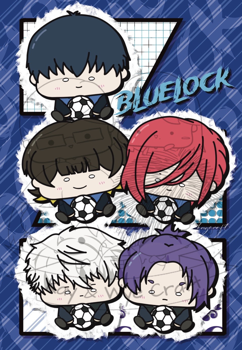 Anime/Vtuber Postcard