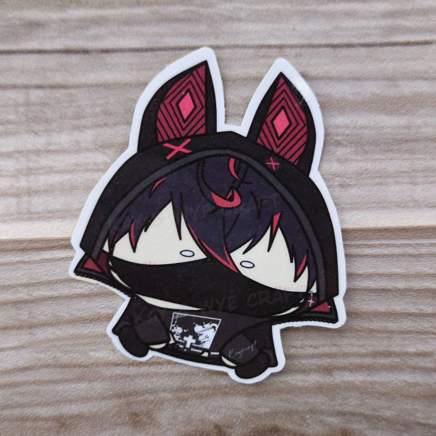 Vtuber Homemade Stickers Vtuber手製貼紙