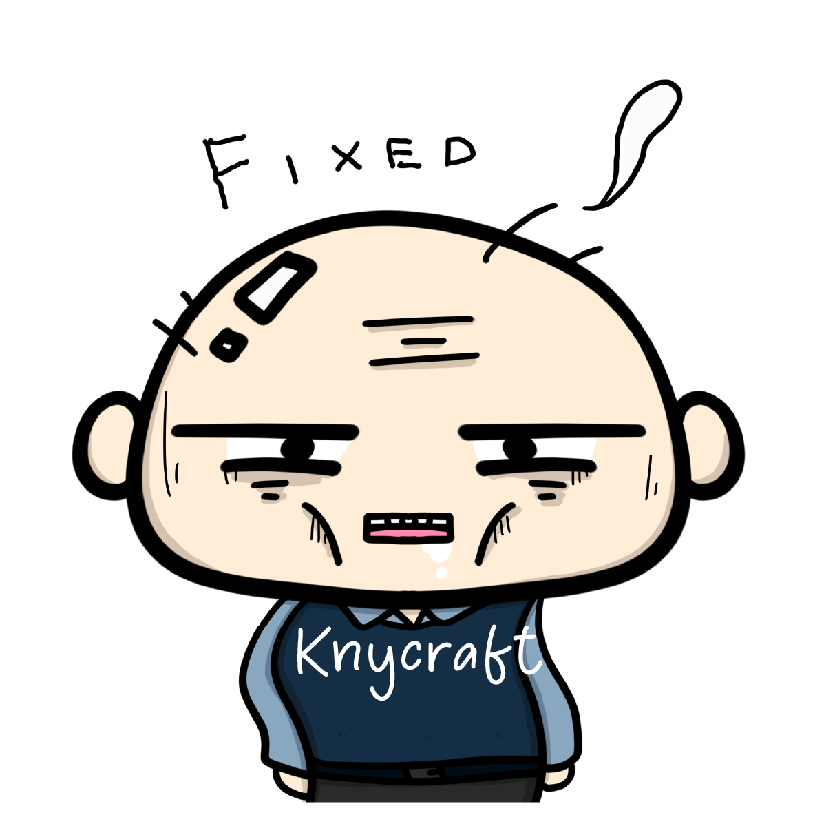 IT Dog Phase Homemade Stickers IT狗金句手製貼紙