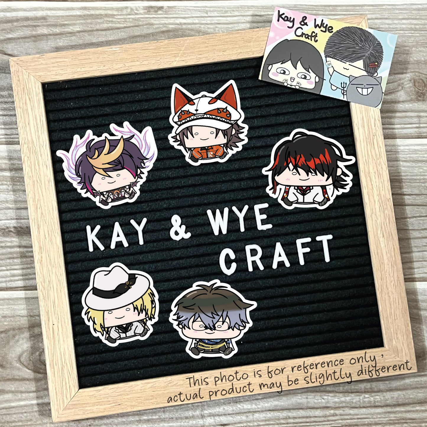 Luxiem Homemade Stickers Luxiem手製貼紙