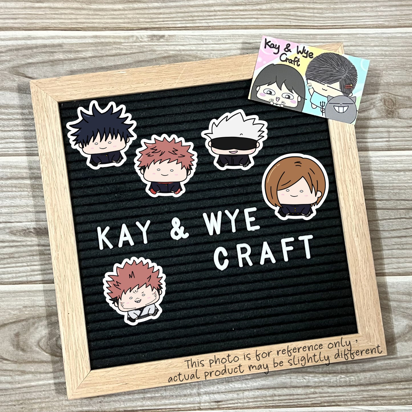 Jujutsu Kaisen 1 Homemade Stickers 咒術迴戰1手製貼紙