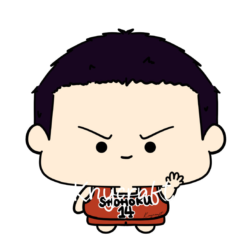 Slam Dunk Homemade Stickers 男兒當入樽手製貼紙