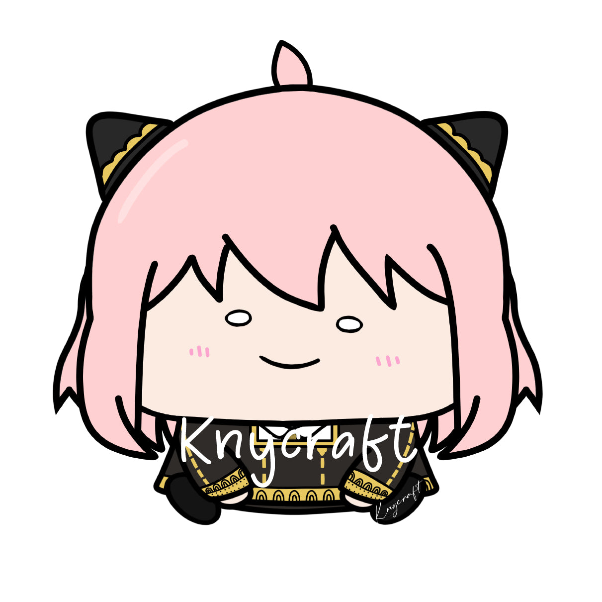 Baby Anya Homemade Stickers 安妮亞手製貼紙
