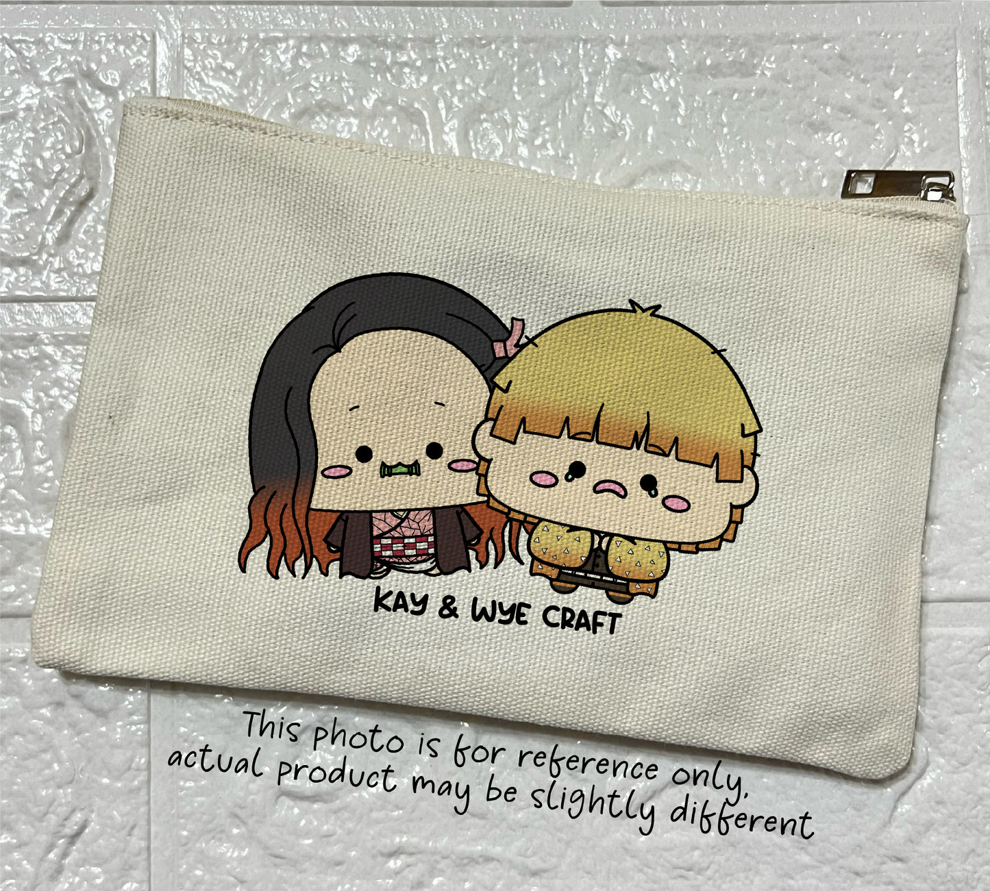 Demon Slayer Homemade Pouch