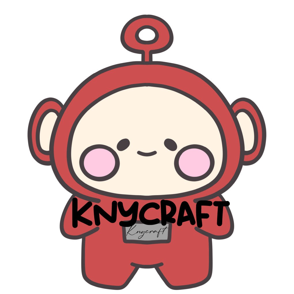 Teletubbies Homemade Stickers 天線得得B手製貼紙