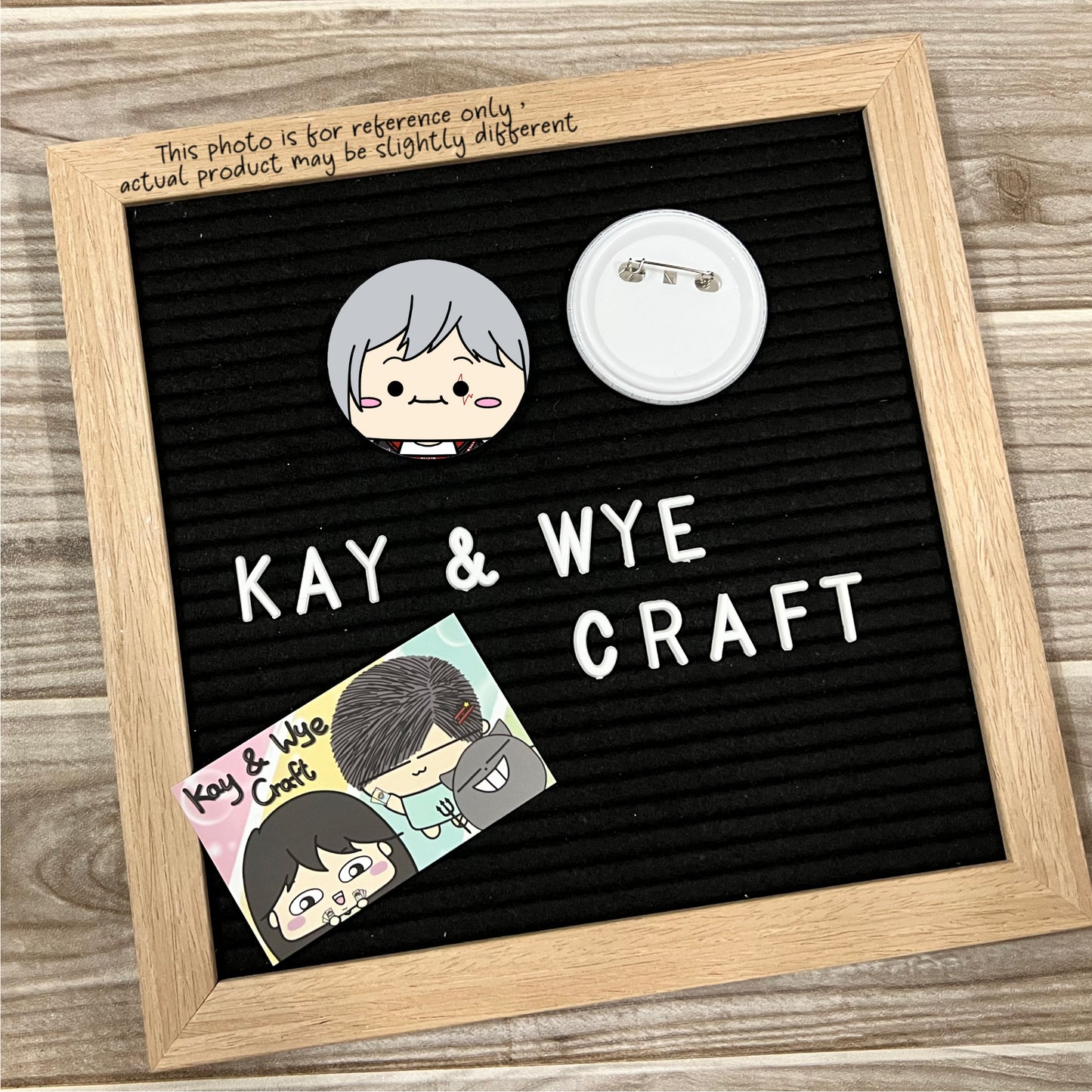 Noctyx Homemade Round Badge