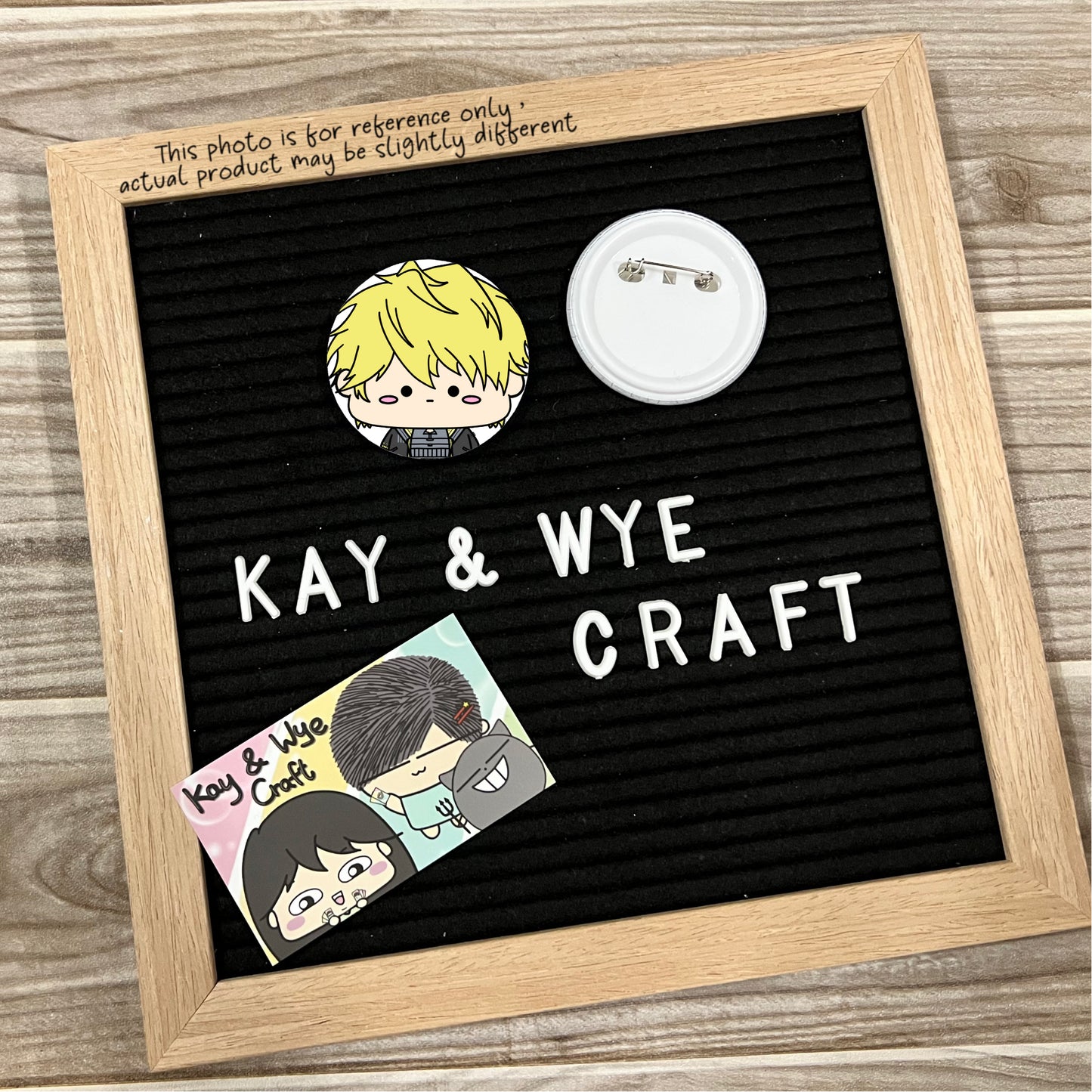 Noctyx Homemade Round Badge