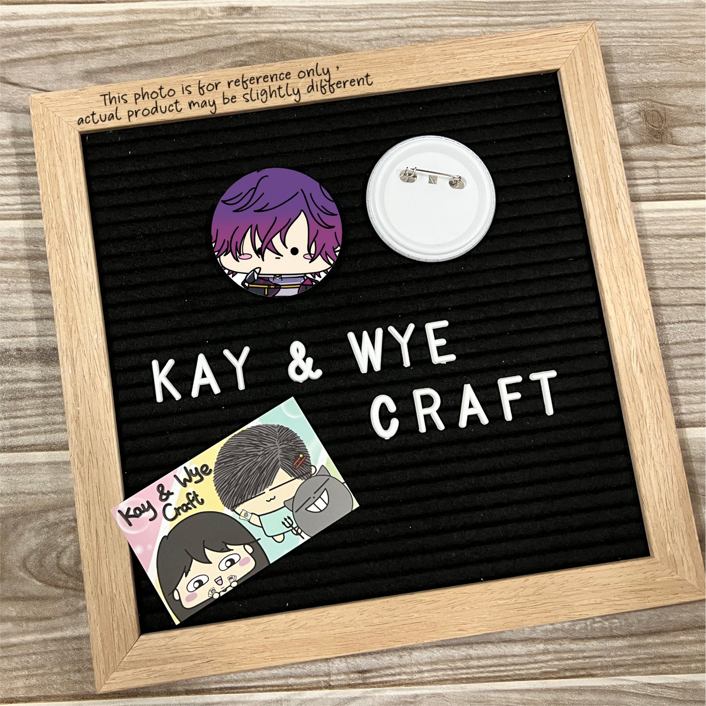 Noctyx Homemade Round Badge