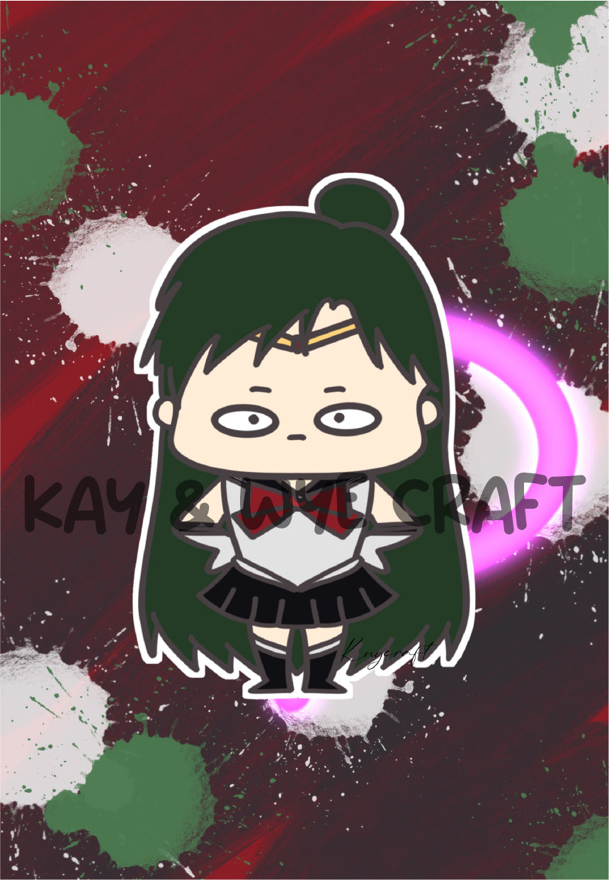 Sailor Moon Homemade Postcard
