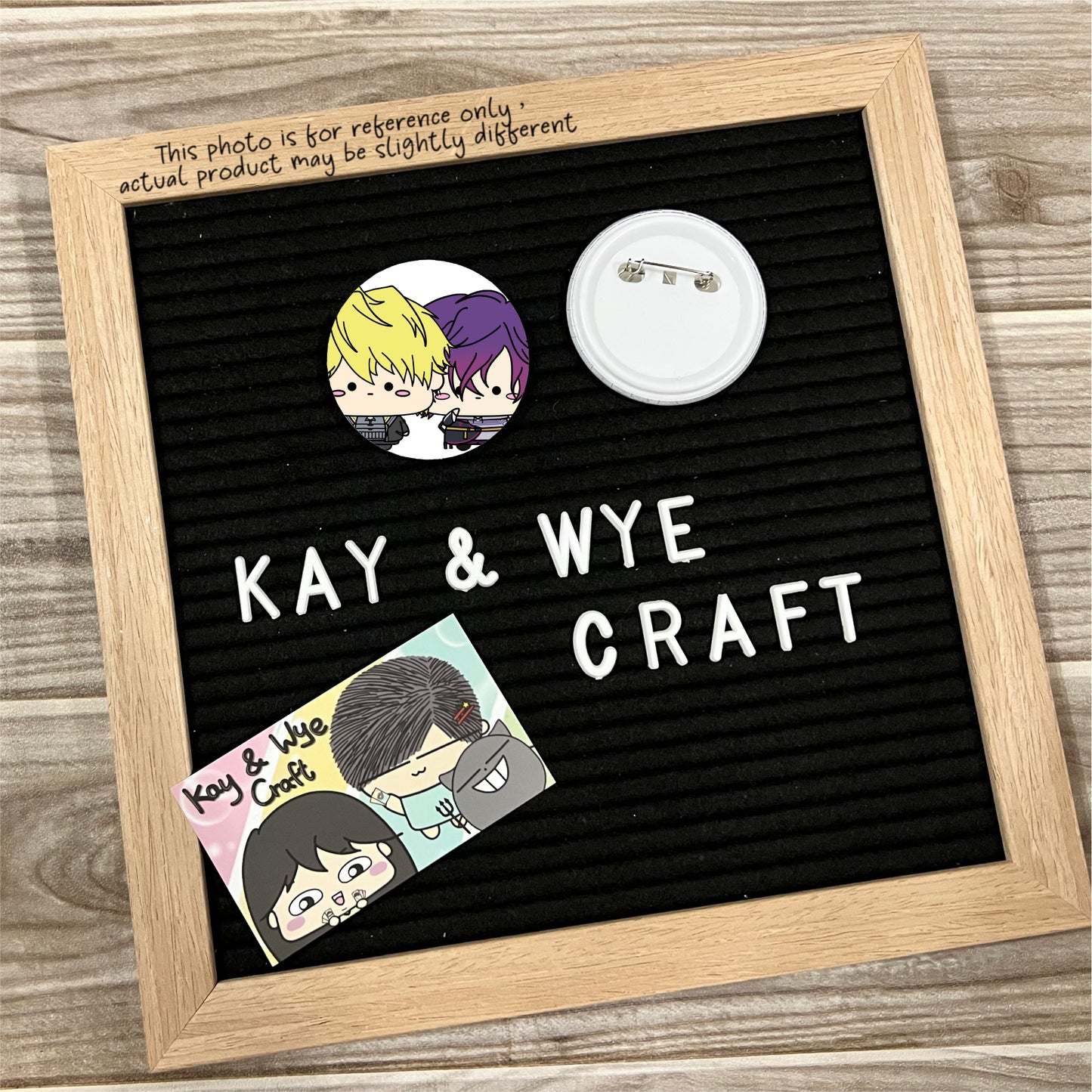 Noctyx Homemade Round Badge