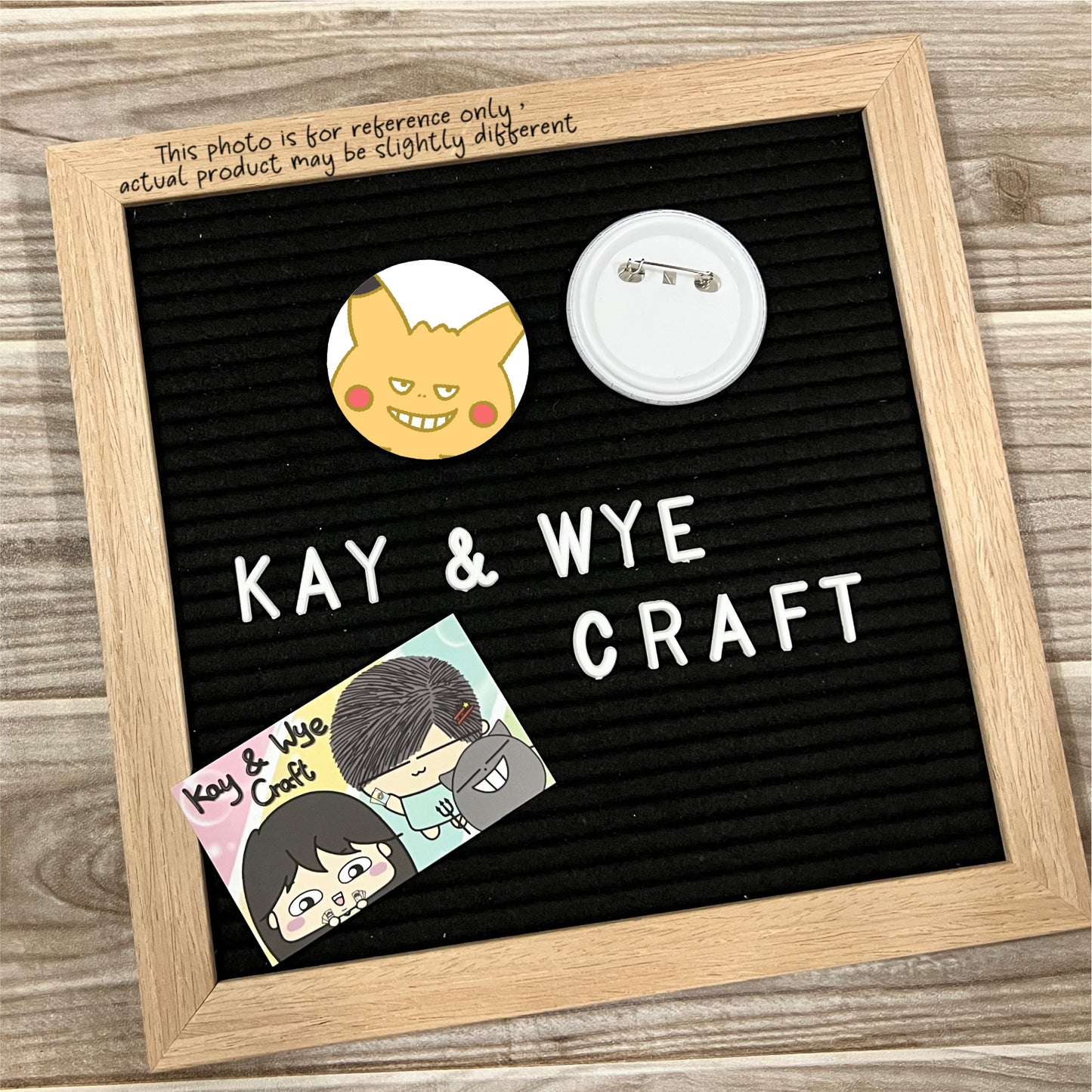 Pokémon Special Homemade Round Badge