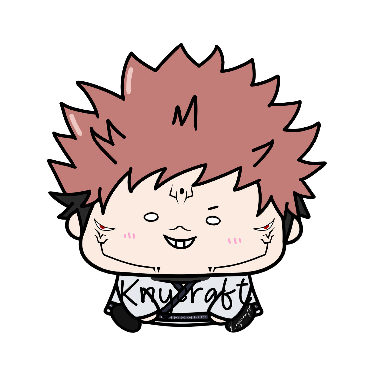 Jujutsu Kaisen 1 Homemade Stickers 咒術迴戰1手製貼紙
