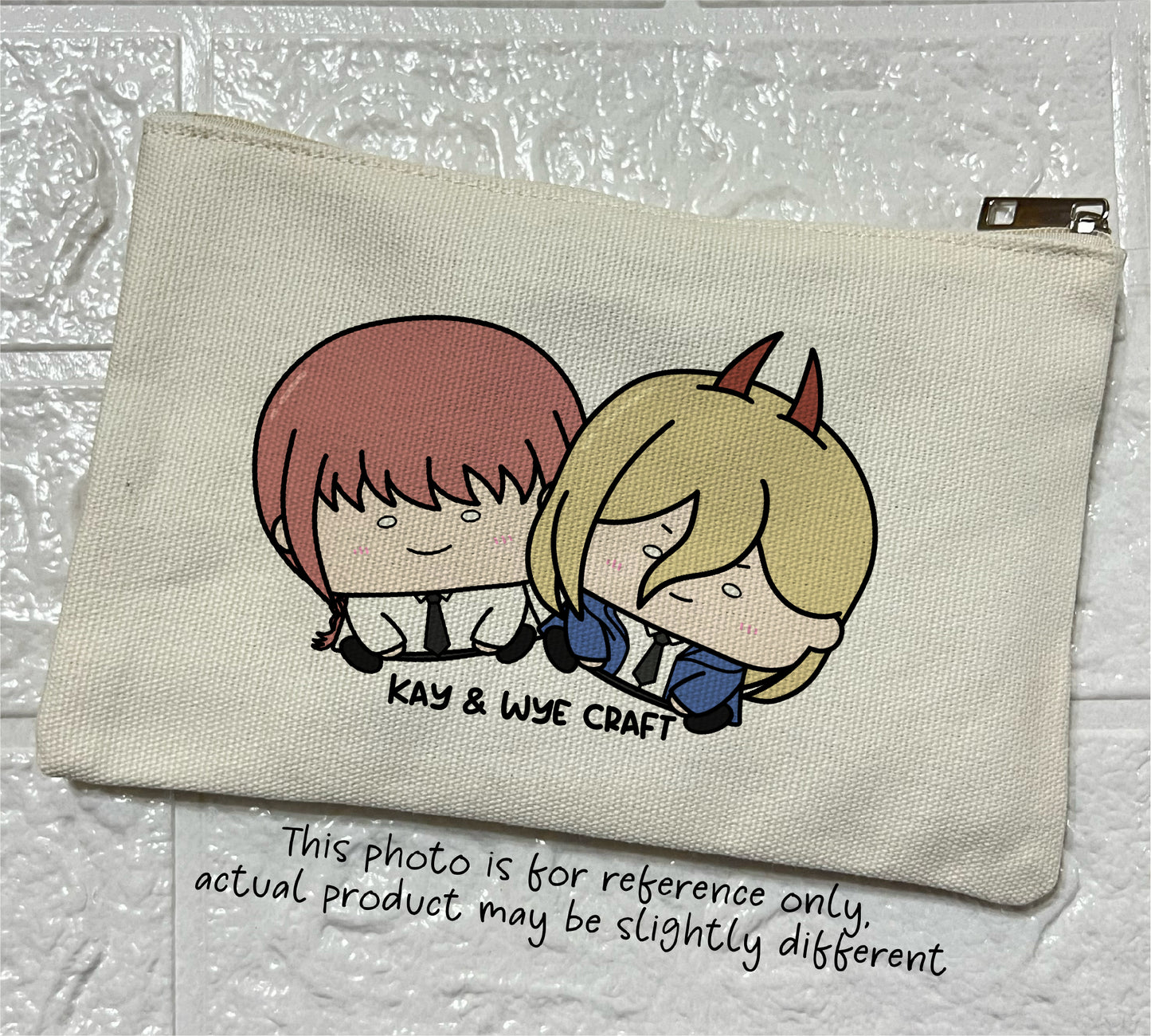 Chainsaw Man Homemade Pouch