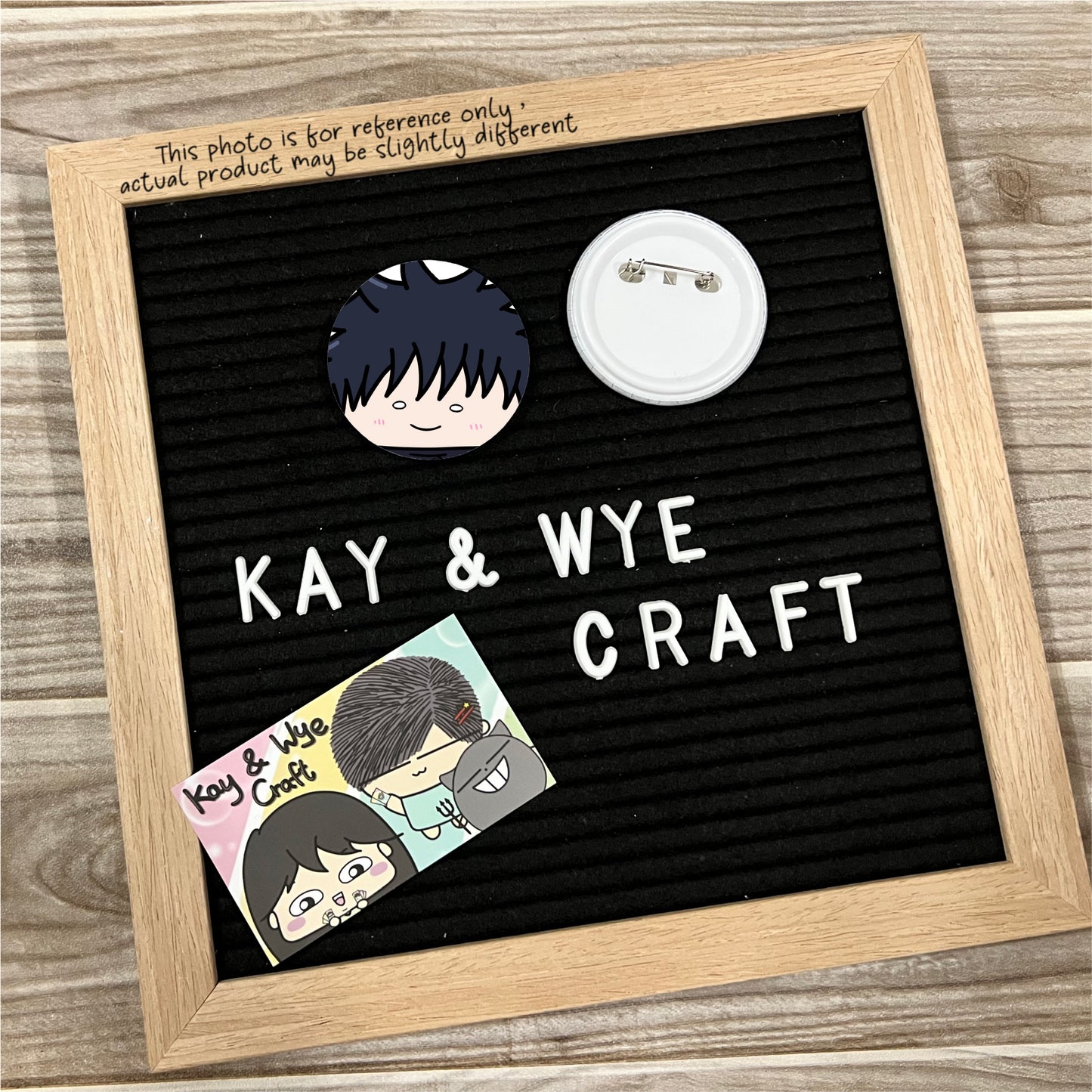 Jujutsu Kaisen Homemade Round Badge