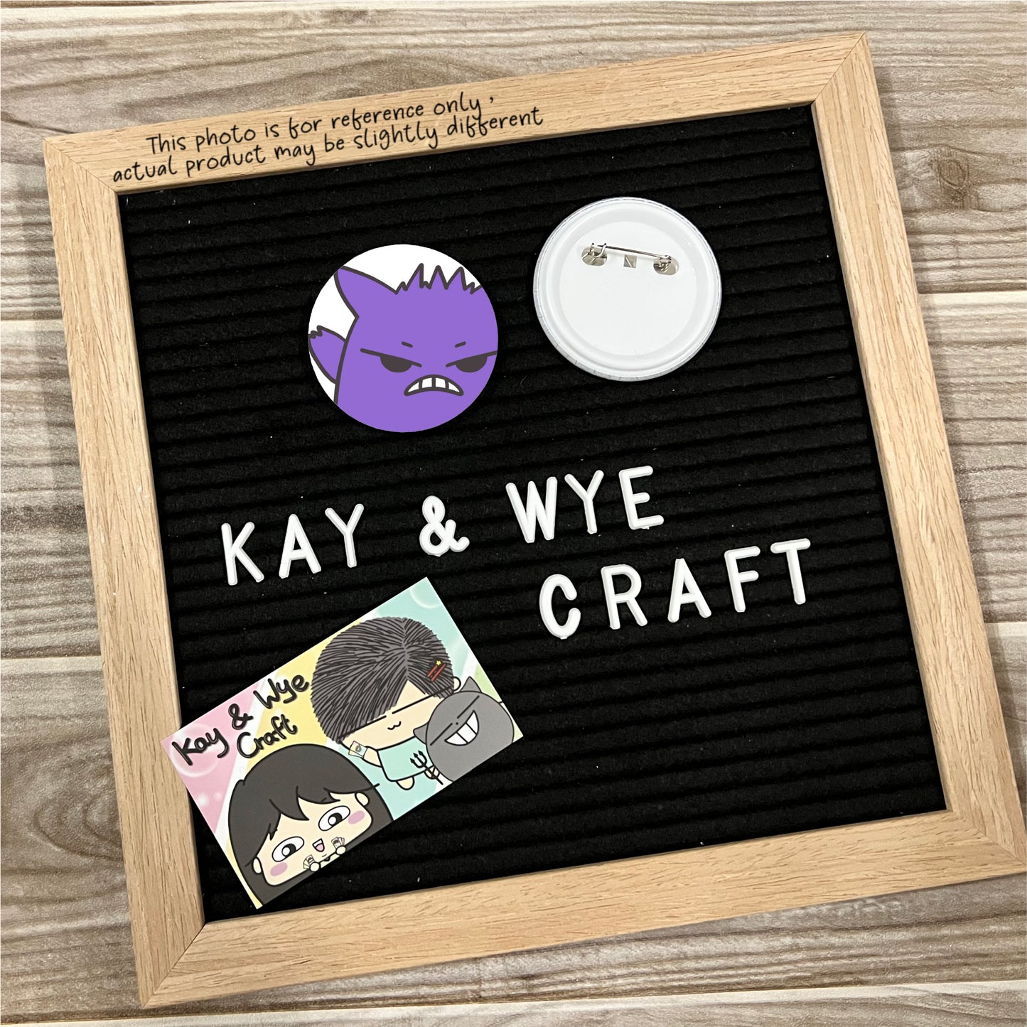 Pokémon Homemade Round Badge