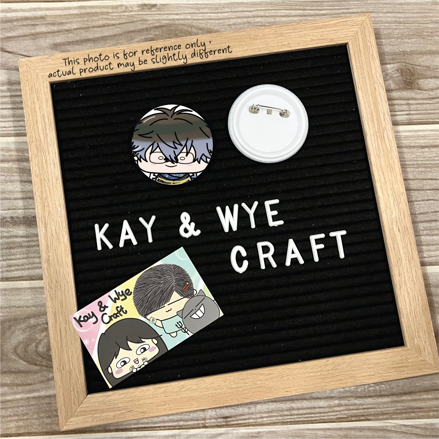 Luxiem Homemade Round Badge