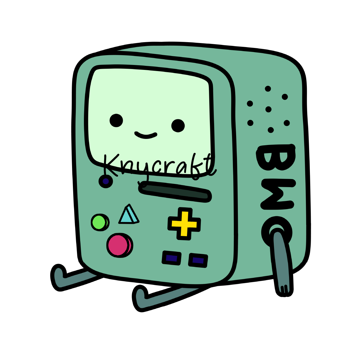 Adventure Time Homemade Stickers 探險活寶手製貼紙