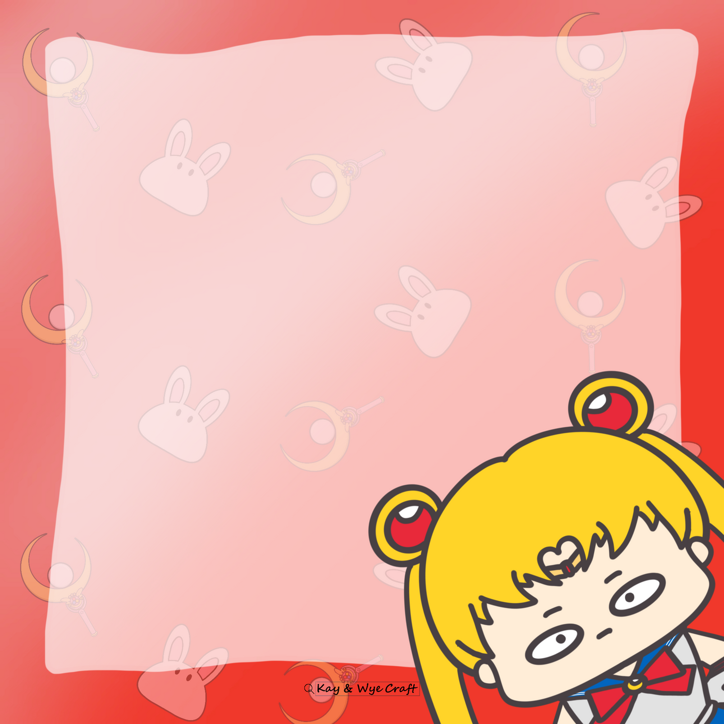 Sailor Moon Homemade Memo Pad