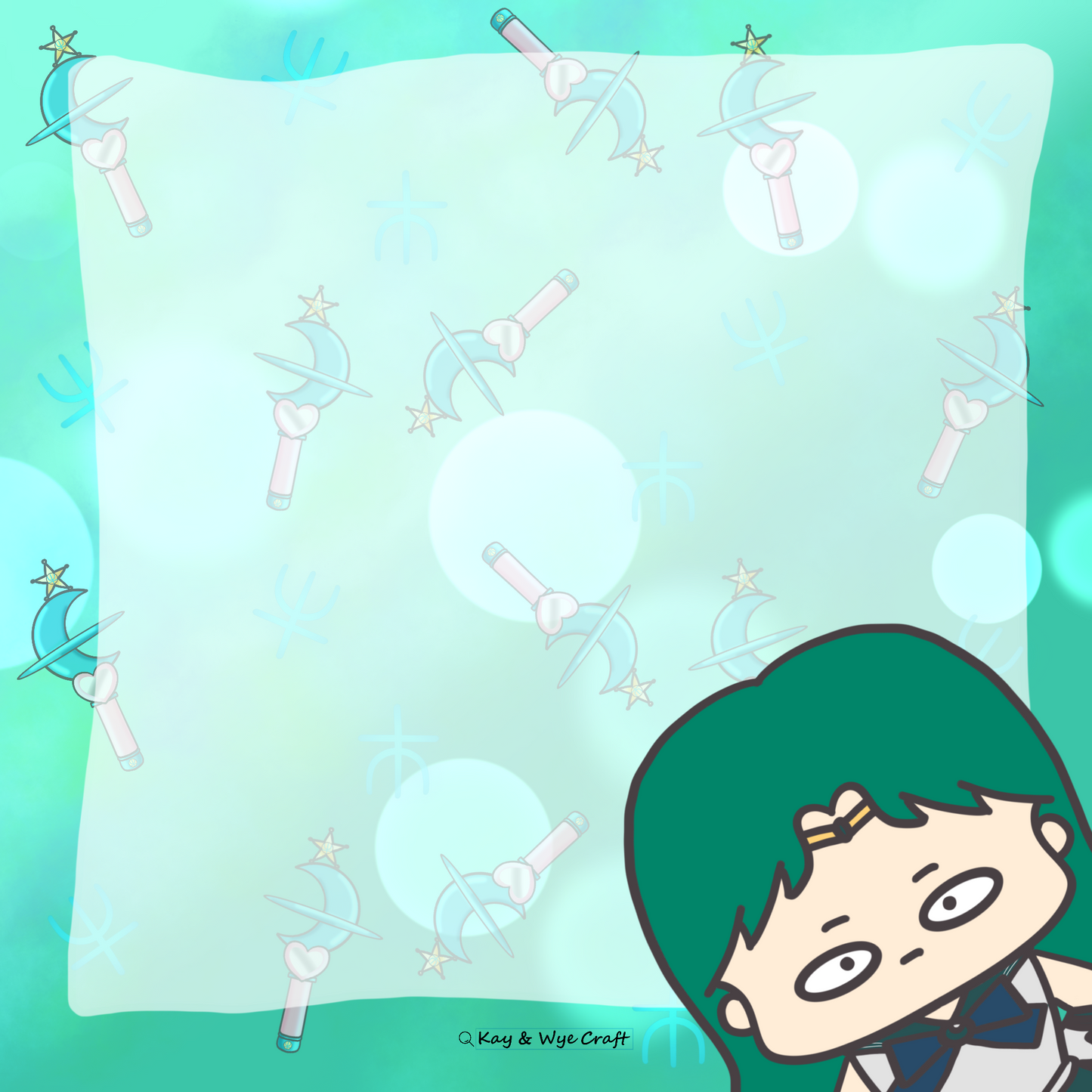 Sailor Moon Homemade Memo Pad
