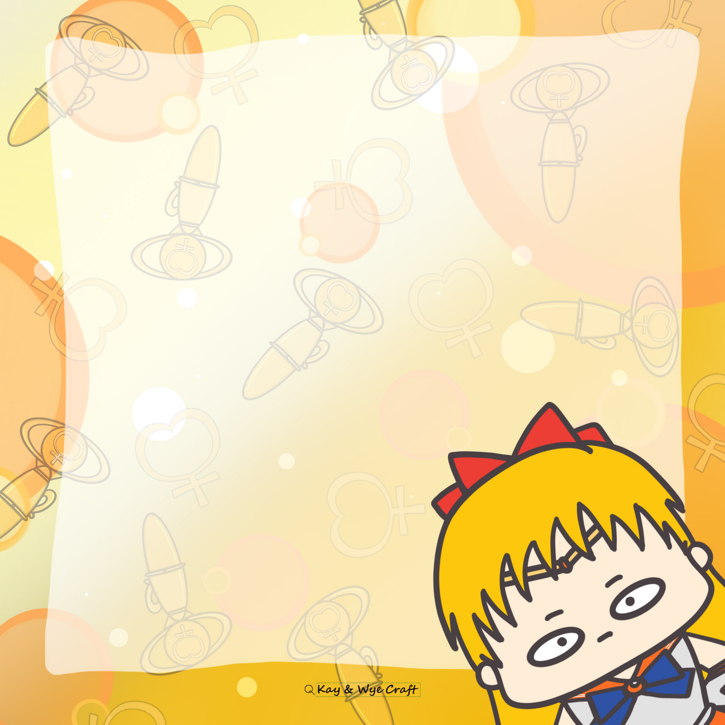Sailor Moon Homemade Memo Pad