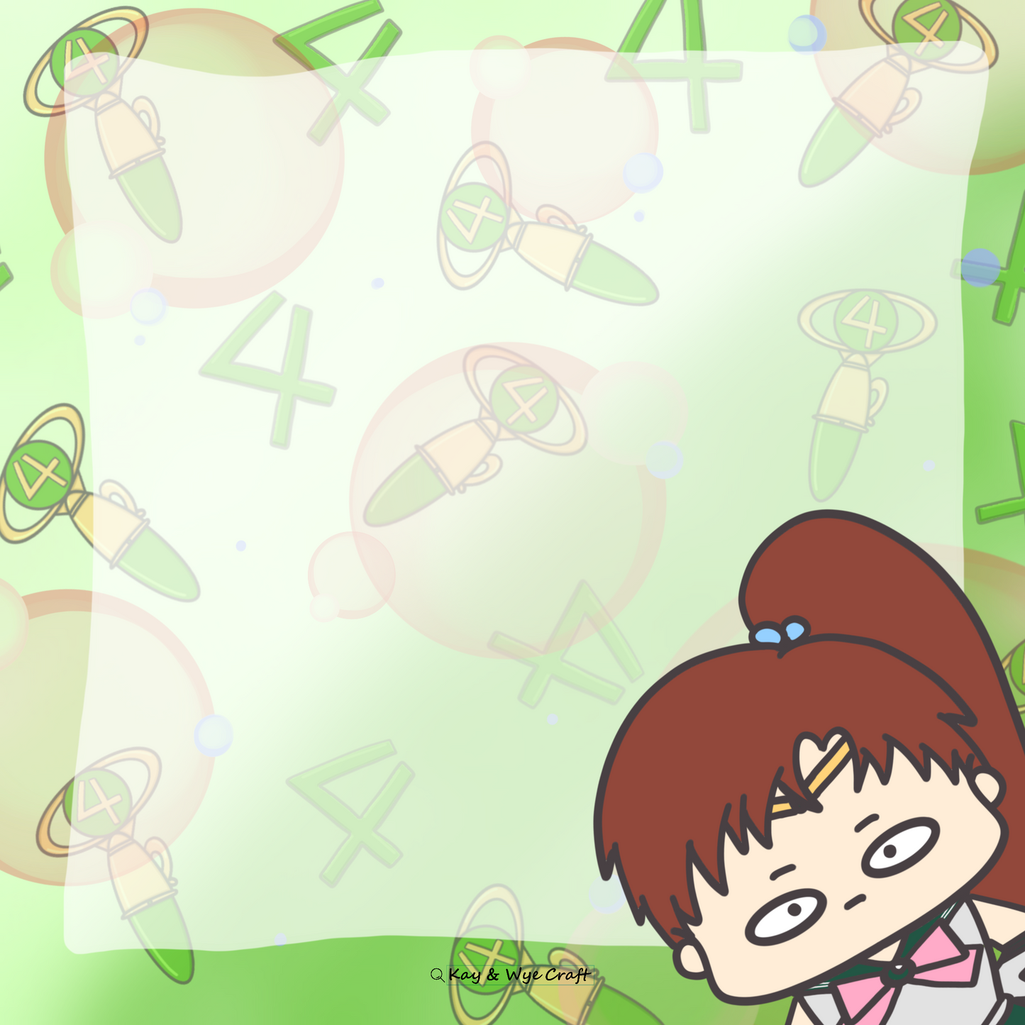 Sailor Moon Homemade Memo Pad