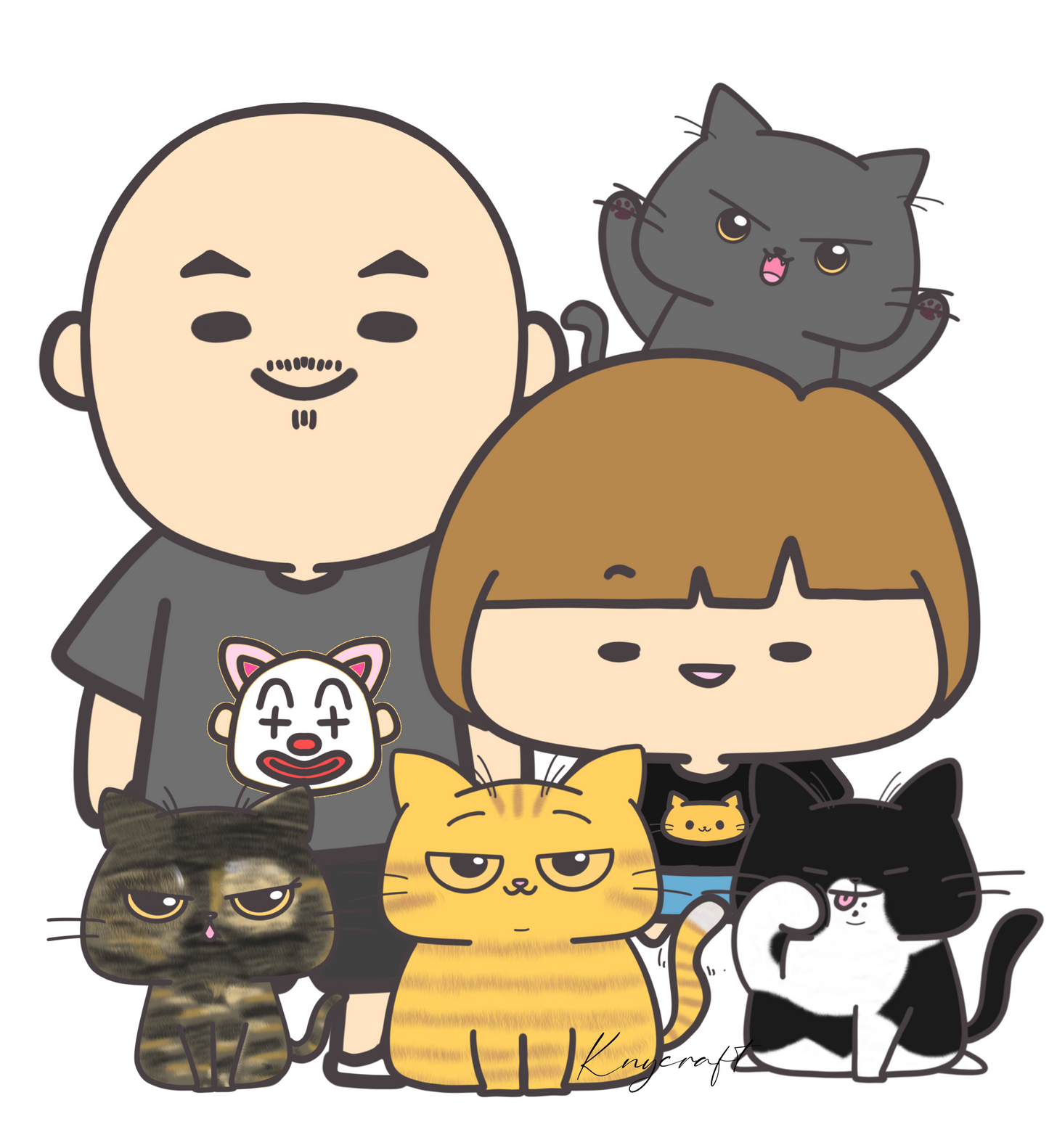 Custom Chibi Commission - Digital Portrait
