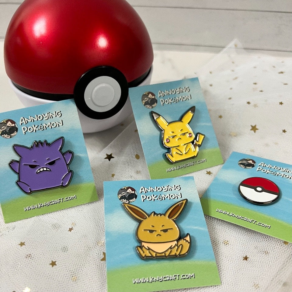 Pokémon Enamel Pins