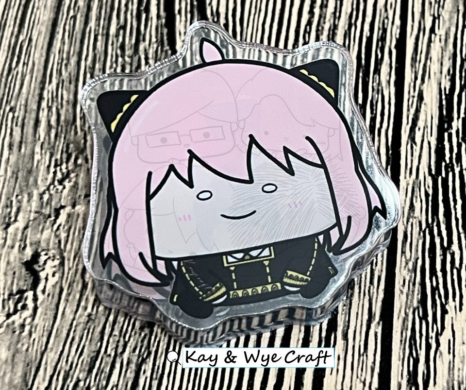 Baby Anya Clip 安妮亞亞卡力膠夾仔