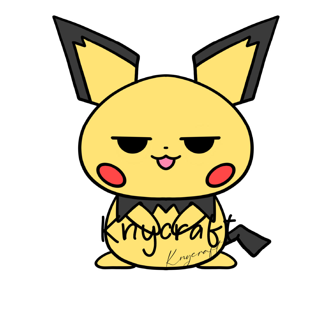 Pokémon Homemade Stickers 寵物小精靈手製貼紙