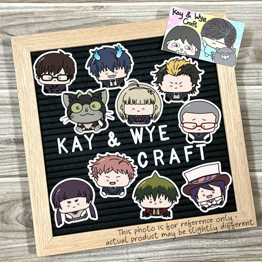 Blue Exorcist Homemade Stickers 青之魔法師手製貼紙